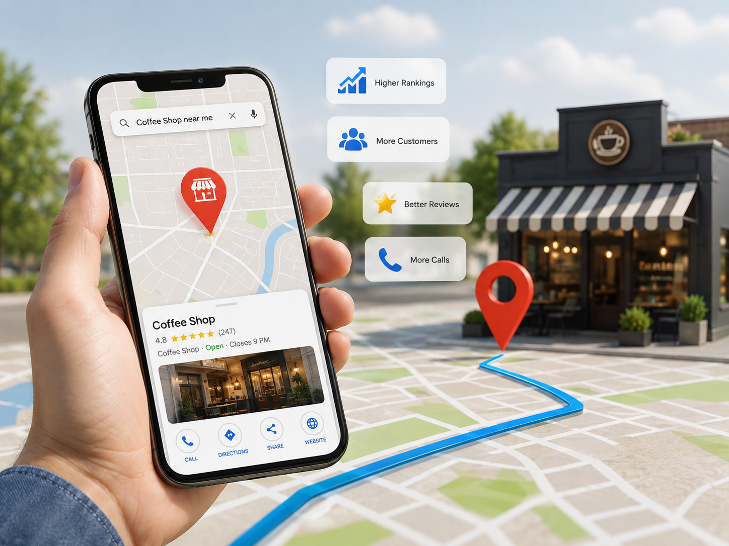 Local Map SEO India services by BottleMyWay